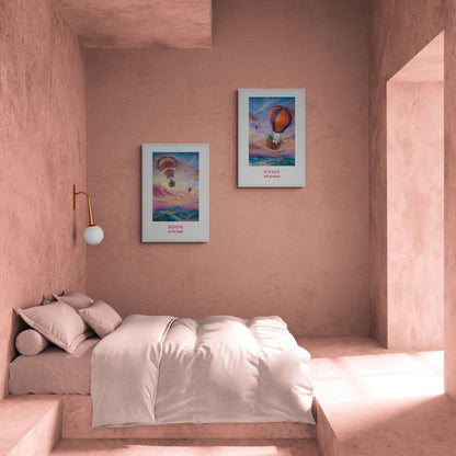 "My First Adventure" quote paper poster (right side)