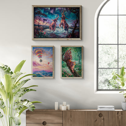 "Spirit of the Forest Memories" museum-quality paper poster